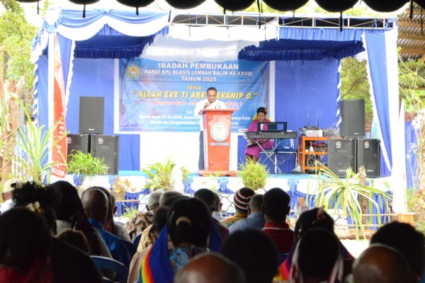 Rapat BPL GIDI Ke-XXVIII Jadi Wadah Satukan Visi Misi Pelayanan