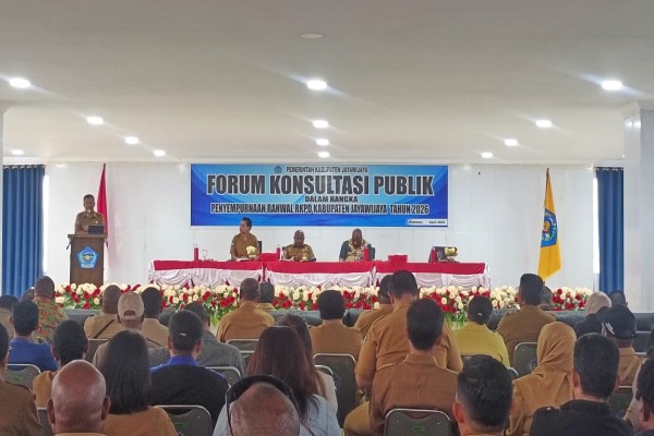 Konsultasi Publik dan Forum Gabungan Perangkat Daerah Kabupaten Jayawijaya