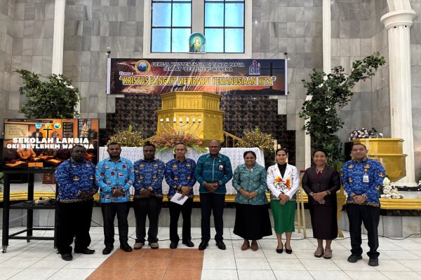 Kolaborasi Pemkab Jayawijaya bersama GKI Betlehem Launching Sekolah Lansia