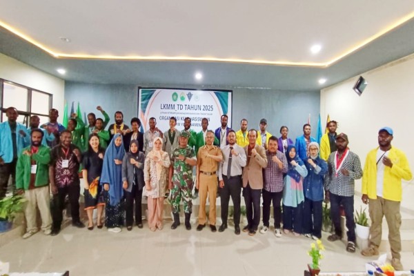 UNAIM Yapis Wamena Gelar Latihan Keterampilan Manajemen Mahasiswa Tingkat Dasar (LKMM TD) Tahun 2025