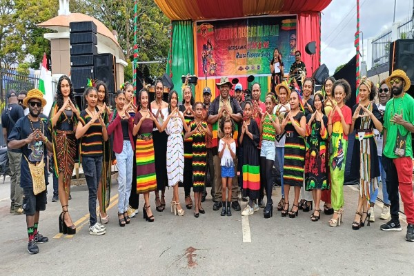 Hadiri Even Reggae di Jalan, Bupati Jayawijaya “Saya Sangat Support”