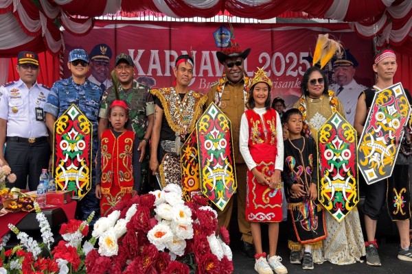 Pemda Jayawijaya Menggelar Kegiatan Karnaval Budaya 2025