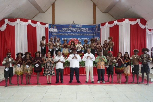 Bupati Jayawijaya buka Grand Final Pemilihan Putra Putri Pariwisata 2025