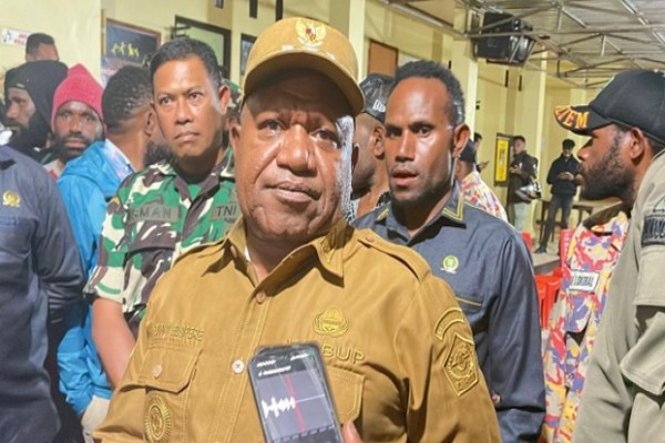Wakil Bupati kembali Pimpin Razia Miras dan Sajam di Kota Wamena