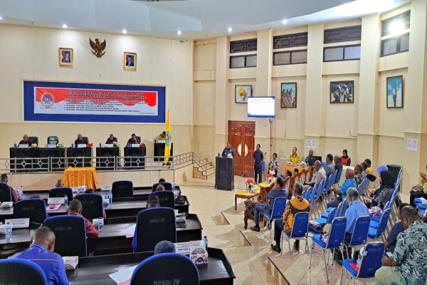 Eksekutif Ajukan 4 Raperda Non APBD, DPRD Jayawijaya : Kami Masih Akan Pelajari