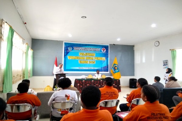 Disorda Jayawijaya Gelar Pelatihan Wirausaha Muda Pemula