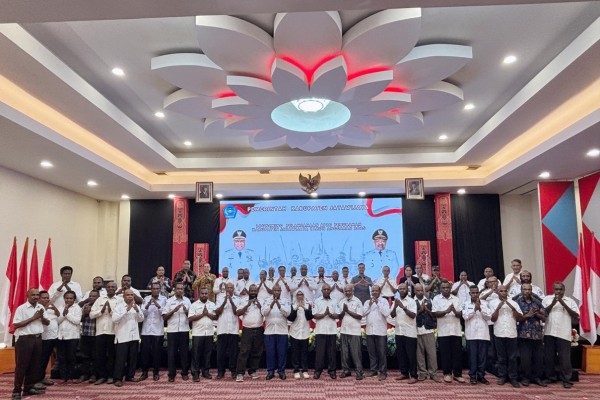 Untuk pertama kalinya Pemkab Jayawijaya Launching APBD Perubahan secara Elektronik