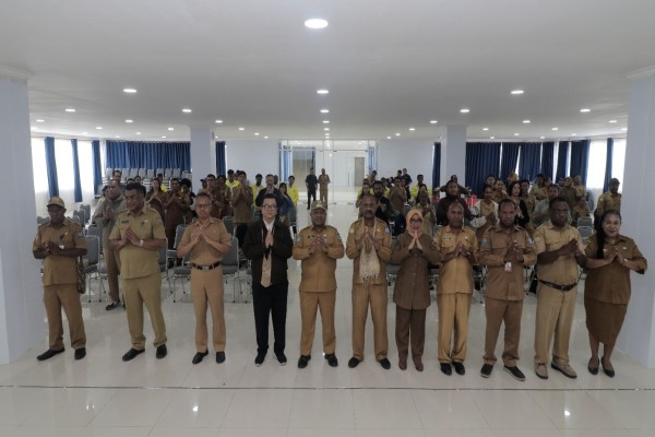 Pemerintah Kabupaten Jayawijaya selenggarakan Giat Rapat Evaluasi & Sosialisasi SPBE