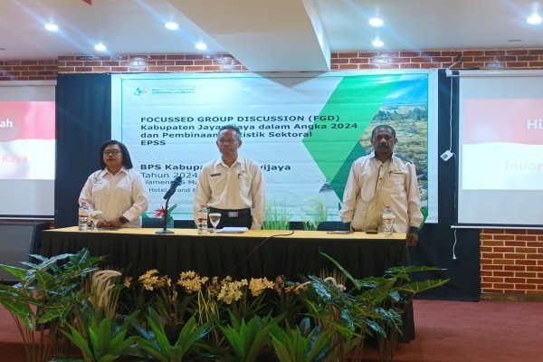 FGD Publikasi Kabupaten Jayawijaya dalam angka 2024