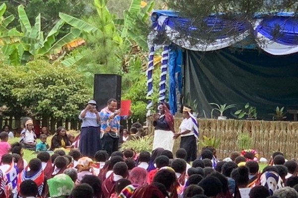 Ibadah Bersama Biro Perkauan GKII Wilayah IV Papua