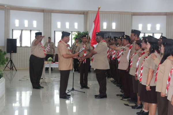 Pelantikan Mabicab dan Pengurus Pramuka Jayawijaya Periode 2019-2024