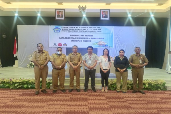 DPMKPTSP melaksanakan Bimtek OSS berbasis resiko bagi pelaku usaha