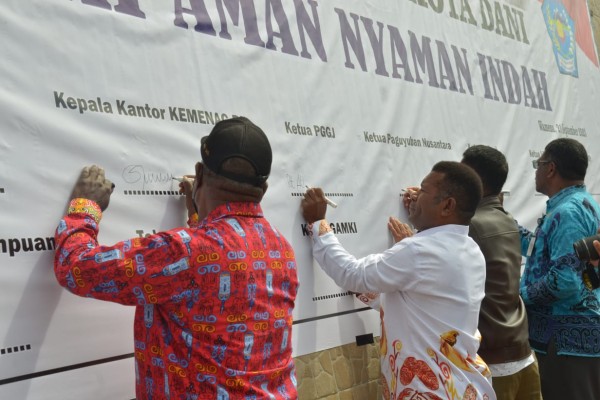 Deklarasi DANI FKUB Kabupaten Jayawijaya