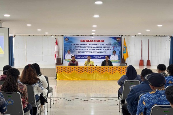 Pemkab Jayawijaya gelar Sosialisasi Tata Naskah Dinas