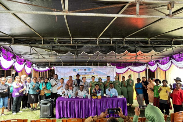 TP PKK Jayawijaya dan BGN Sosialisasikan Program Makan Bergizi Gratis untuk Ibu Hamil, Ibu Menyusui, dan Balita