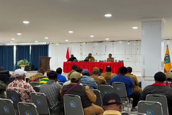 Bupati Jayawijaya Himpun Aspirasi Tokoh 40 Distrik untuk Perkuat Stabilitas dan Percepatan Pembangunan