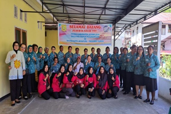 Ingin Meningkatkan Implementasi Program, TP PKK Jayawijaya Studi Tiru ke Kota Jayapura
