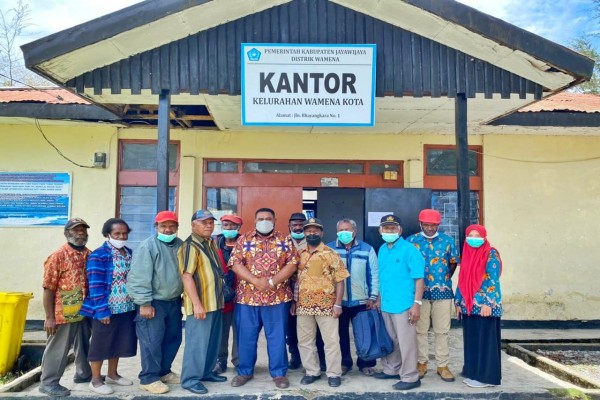 KELURAHAN WAMENA KOTA AKAN MULAI LAKUKAN PENDATAAN WARGA DAN PENGECEKAN BATAS WILAYAH