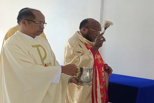 Peresmian dan Pemberkatan Gedung SMK Santo Fransiskus Asisi Yabula Kimbim