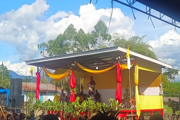 Peresmian Gedung Gereja Katolik Paroki St. Fransiskus Asisi Musatfak