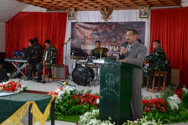 Peringatan HUT TNI ke-78 di Kabupaten Jayawijaya