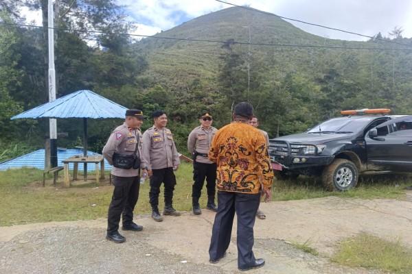 Pj. Bupati Tinjau Pelaksanaan PSU di 3 Distrik