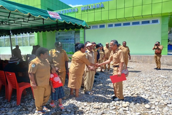Puskesmas Muliama diresmikan oleh Pemda Jayawijaya