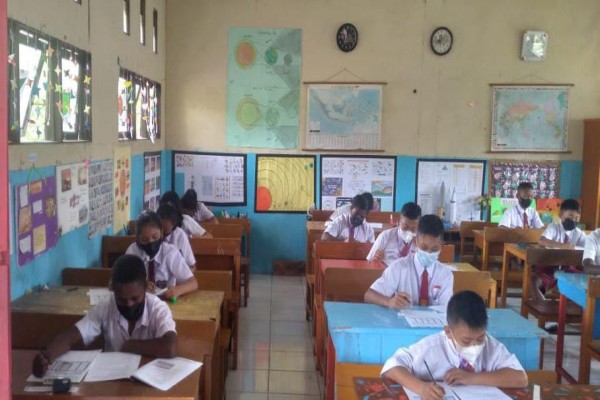 135 SD di Kabupaten Jayawijaya Langsungkan Ujian Sekolah